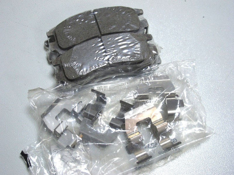 колодки тормозные задние