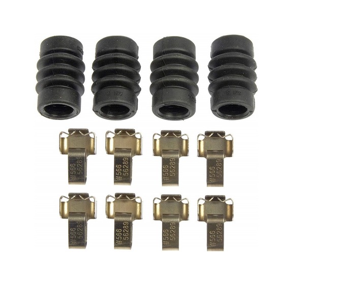 ремкомплект тормозного суппорта (пыльники и антидребезг)